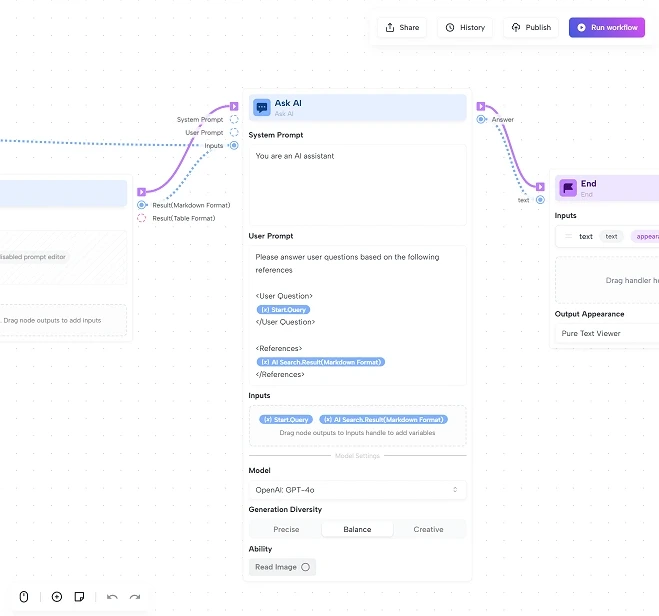 Workflow Editor